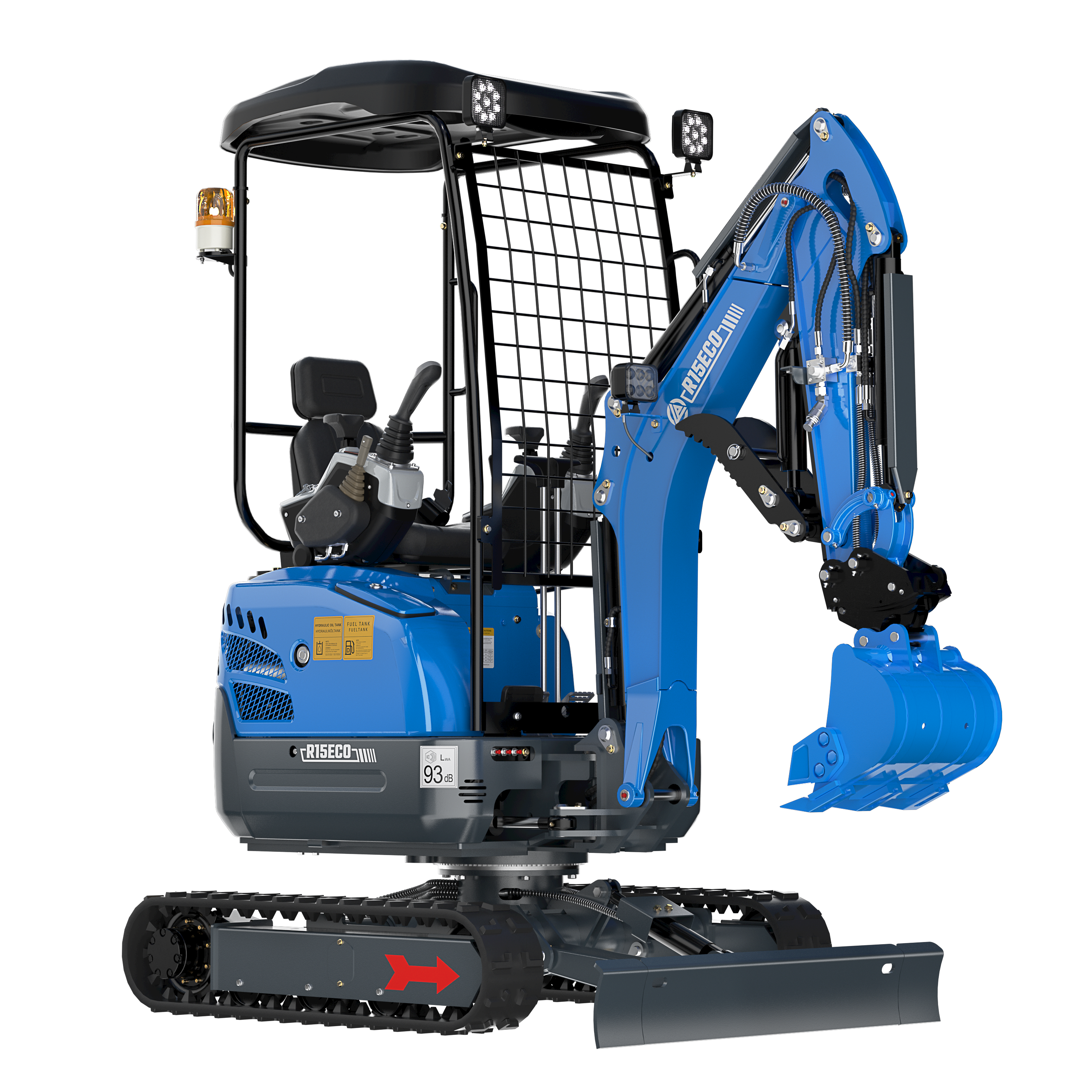 RIPPA R15 Mini Eskavatorius