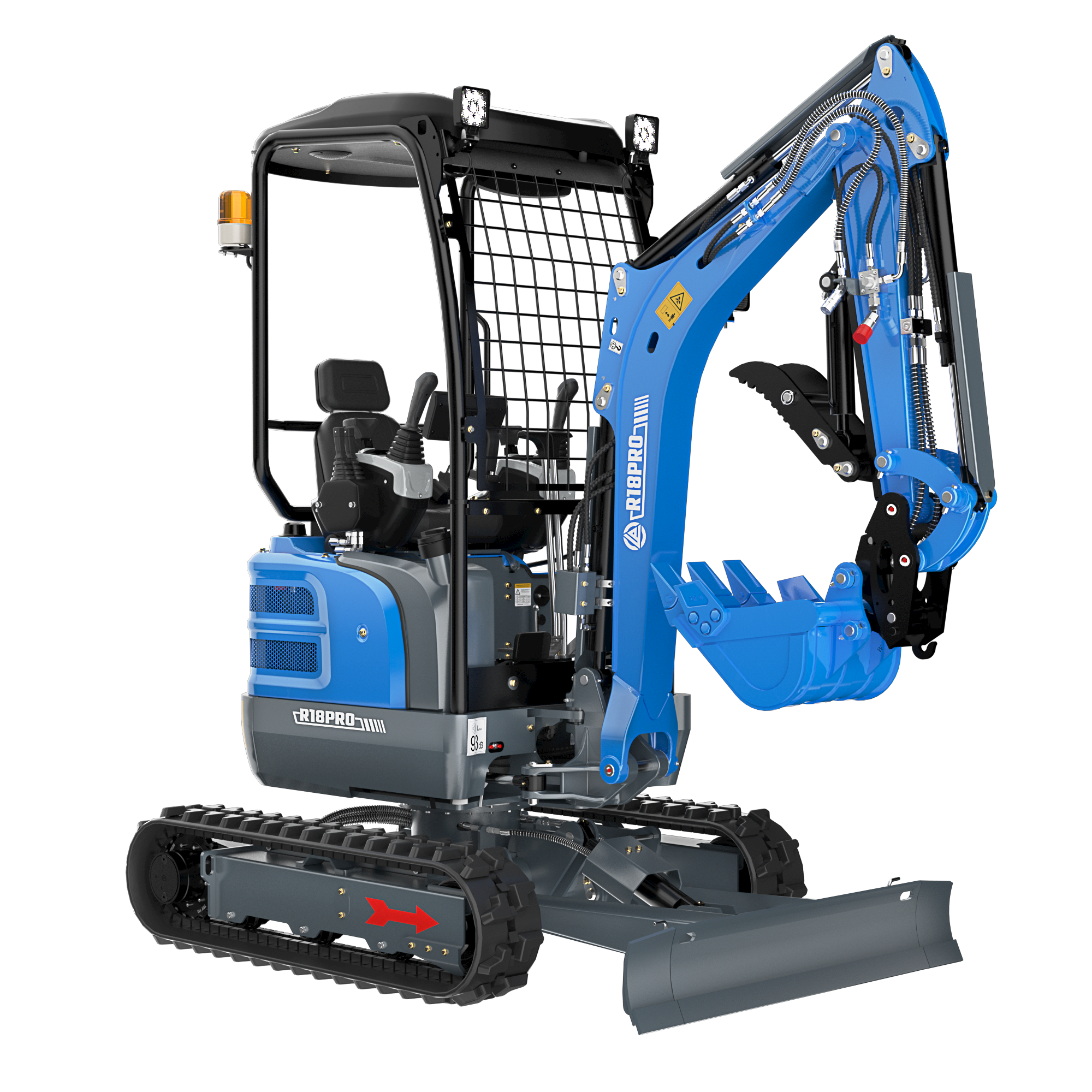RIPPA R18 PRO Mini Eskavatorius